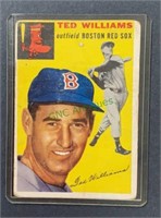 1954 Topps Ted Williams, card #250,