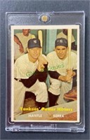 1957 Topps Yankee Power Hitters, Mickey Mantle