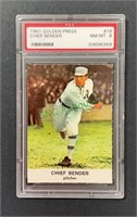 1961 Golden Press Chief Bender, PSA 8, card #18