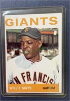 1964 Topps Willie Mays, card #150, does