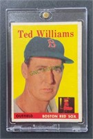1959 Topps Ted Williams card #1