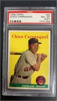 1958 Topps Chico Carrasquel PSA 8, card #55