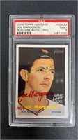 2006 Topps Heritage Joe Margoneri PSA 9, card