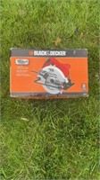 New in Box Black and Decker 15 amp Circular saw.