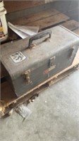 Vintage Craftsman toolbox and tools