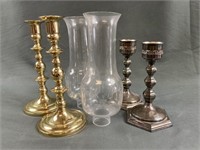 Lot of Candlesticks & More