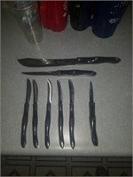8 pcs of Cutco knives