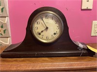 Ansonia key wound mantel clock w/key