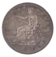 1876-S Seated Liberty Silver Trade Dollar