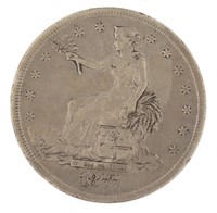 1877-S Seated Liberty Silver Trade Dollar