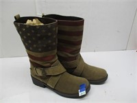 Leather Upper Womens Boots