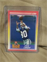 1990 Score Steve Largent Record Breaker Card