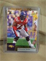 2009 Upper Deck Michael Oher Rookie Football Card