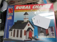 N-Scale:  LifeLike Rural Chapel - #7464; NIB
