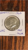 1964 P Kennedy Half Dollar UNC