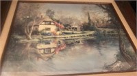 "The Mill Pond,Stockbridge" Marty Bell