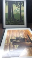 Vintage Scenery & Boat Pictures