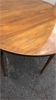 Round Wood Dining Room Table