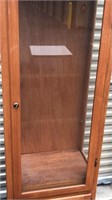 Locking Wood Cabinet With Key