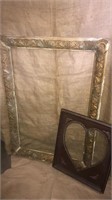 (2) Large Wood Picture Frames