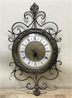 Home Decor Metal Clock