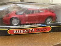 1:18 Scale Bugatti red