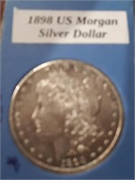 1898*S- US Morgan Silver Dollar