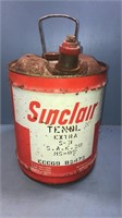 Sinclair 5 gallon oil can