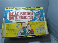 Real sound vintage movie projector