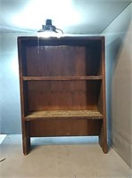 Wooden project shelf