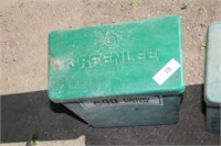 3 EMPTY GREENLEE CONTAINERS