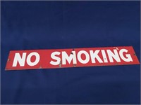 NO SMOKING Metal Sign