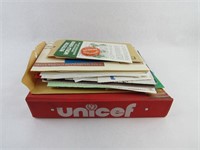 Unicef Lot with Binder and Button