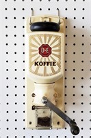 Vintage Douwe & Egberts Coffee Koffie Wall Grinder