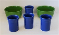 New FIESTA Shamrock Bowls & Cobalt Tumblers