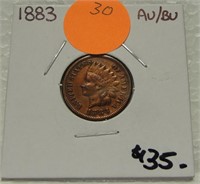 1883 INDIAN HEAD PENNY