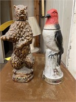 Woodpecker & Bear Liquor decanters