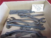 Ford model A/T. Tire spoons & wrenches.