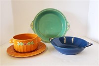 COORS Rosebud Bowl Pieplate Plate & More