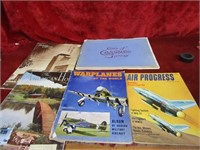 War planes, air progress, American homes.
