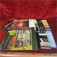 (10) Vintage Vinyl LP record albums.