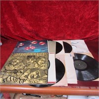 (10) Vintage Vinyl LP record albums.