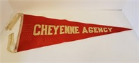 1911 Cheyenne Agency South Dakota Felt Pennant