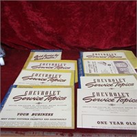 1940's Chevrolet Sales manuals.