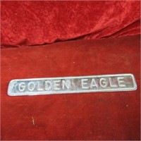 Golden Eagle automotive emblem. Semi?