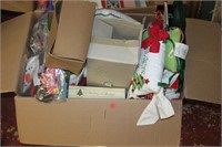 Box Lot of Christmas - Decor, ornaments, mugs, etc