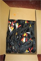 box of cords, audio /ivideo