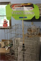 large wire display  was for seeds