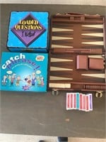 Assorted games and playing cards