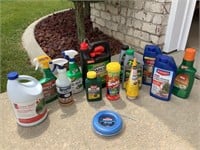Assorted outdoor chemicals